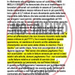 COMUNICATO M5S SULLA NUOVA SOCIETA’ COMUNALE