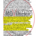 COMUNICATO M5S SULLA NUOVA SOCIETA’ COMUNALE